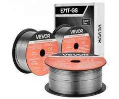 VEVOR Srauto šerdis suvirinimo viela, 0.8mm, 0.9kg (3 ritės)