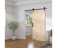 VEVOR Stumdomų durų komplektas 91 cm x 213 cm