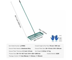 Vevor Vejos lyginimo grėblys 91,4 x 25,4 cm