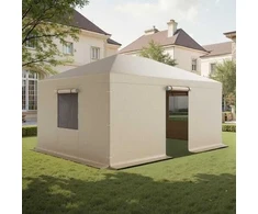 VEVOR Žiemos pavėsinės uždangalas 3,68 x 4,9 m kietviršiui