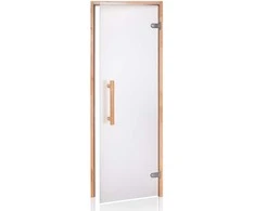 Andres Glass Solutions AD NATURAL stiklinės pirties durys, Matinis stiklas