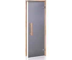 Andres Glass Solutions AD NATURAL stiklinės pirties durys, Matinis stiklas