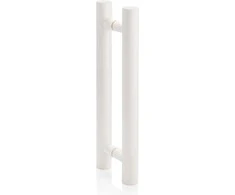 Andres Glass Solutions AD stiklinės pirties durys, Baltas rėmas, Matinis stiklas