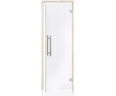 Andres Glass Solutions AD BENELUX stiklinės pirties durys, 70 x 190, Drebulė, Permatoma