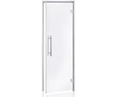 Andres Glass Solutions AD BENELUX stiklinės durys turkiškoms pirtims, 90 x 190, Pilka