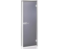 Andres Glass Solutions AD DORADO stiklinės pirties durys, Matinis stiklas, 80 x 200, Matinė pilka