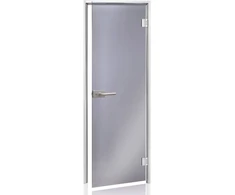 Andres Glass Solutions AD DORY stiklinės durys turkiškoms pirtims, 90 x 200, Pilka