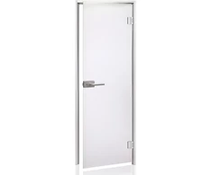 Andres Glass Solutions AD DORY stiklinės durys turkiškoms pirtims, Matinis stiklas, 90 x 210, Matinė permatoma