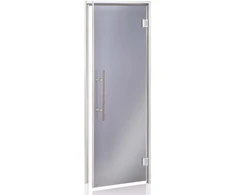 Andres Glass Solutions AD LUX stiklinės durys turkiškoms pirtims, 70 x 190, Pilka