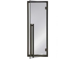 Andres Glass Solutions AD MODERN stiklinės pirties durys, pilka stiklo spalva, 90 x 210