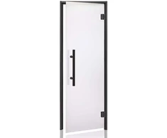 Andres Glass Solutions AD PREMIUM stiklinės durys turkiškoms pirtims, Matinis stiklas, 90 x 190, Matinė permatoma