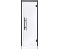 Andres Glass Solutions AD PREMIUM stiklinės durys turkiškoms pirtims, 80 x 190, Permatoma