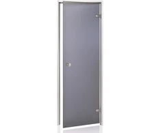 Andres Glass Solutions AD stiklinės durys turkiškoms pirtims, Matinis stiklas, 70 x 190, Matinė pilka