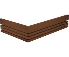 Apsauginis aptvaras - HARVIA Qube Pro 240, riešutmedis