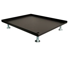 Apsauginis padėklas HL-2S malkinėms krosnelėms SKAMET 745x350x3mm, juodas