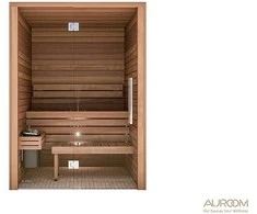 Auroom pirties kabina, 150x150x205cm, vitrininė siena