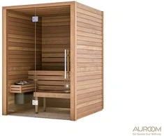 Auroom pirties kabina, 150x150x205cm, vitrininė siena