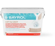 Bayrol Baseinų priežiūros priemonė BE CHLORO Soft &amp; Easy, 4,48 Kg
