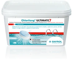 Bayrol Lėto tirpimo chloro tabletės Chlorilong Ultimate 7, 4.8 Kg