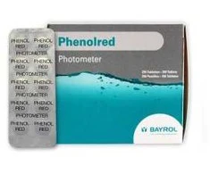 Bayrol Vandens testavimo tabletės Phenolred fotometrui, pH nustatymui, 10 tablečių