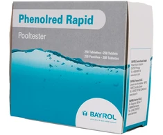 Bayrol Vandens pH matavimo tabletės Phenolred Rapid, 10 tablečių