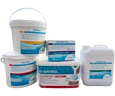 Chemijos komplektas BAYROL baseinams su smėliniu filtru, didelis