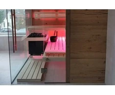 Elektrinė pirties krosnelė - EOS BI-O Tec, 9 kW, antracito spalvos perlų efekto apdaila