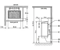Elektrinė pirties krosnelė - EOS Euro, 12 kW