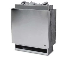 Elektrinė pirties krosnelė - EOS P1 W, nerūdijančio plieno apdaila, 12 kW