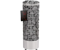 Elektrinė pirties krosnelė - HARVIA Cilindro PC70XW WiFi Steel 6,8 kW