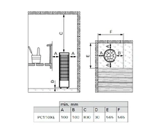 Elektrinė pirties krosnelė - HARVIA Cilindro PC110XE 10,8 kW