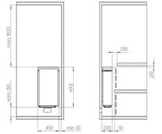 Elektrinė pirties krosnelė - HARVIA Concept R Mini