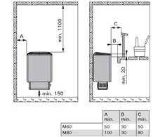 Elektrinė pirties krosnelė - HARVIA Top Steel 6 kW