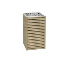Elektrinė pirties krosnelė - HUUM CORE SS, 6.0 kW, Juodalksnio medienos apdaila