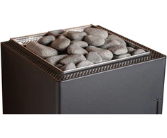 Elektrinė pirties krosnelė - HUUM Core Wall Combi 6, juoda