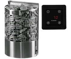 Elektrinė pirties krosnelė - MONDEX TENO E2, nerūdijančio plieno 9 kW