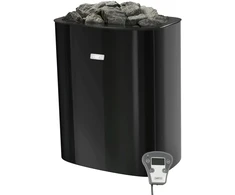 Elektrinė pirties krosnelė - NARVI NC Electric, juoda 9 kW