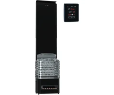 Elektrinė pirties krosnelė - SAUNUM Experience Juodas su valdymo pultu 3,6 kW