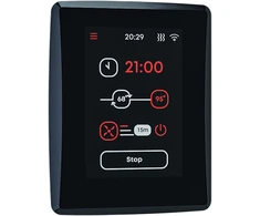 Elektrinė pirties krosnelė - SAUNUM Experience Juodas su valdymo pultu 3,6 kW