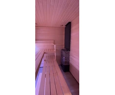 Elektrinė pirties krosnelė - SAUNUM Experience Juodas, 9.0 kW