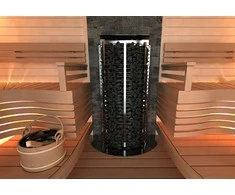 Elektrinė pirties krosnelė – SAWOTEC Tower Wall, be valdymo pulto 6 kW
