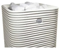 Elektrinė pirties krosnelė TULIKIVI HUURRE, balta, be valdymo pulto, 9 kW