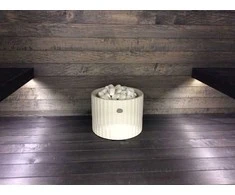 Elektrinė pirties krosnelė TULIKIVI RIITE Integrated, be valdymo pulto, 9 kW