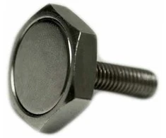 Eliga U formos metalinis fiksatorius magneto spynoms su srieginiu varžtu