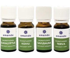 Emendo pirties eterinių aliejų rinkinys, 4x10 ml