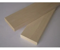 Gulto lenta 25 x 94 mm, abachi mediena