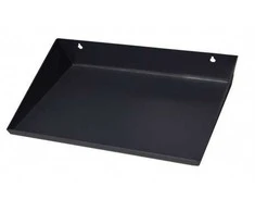 HARVIA apsauginis padėklas ant sienos montuojamoms krosnelėms, juodas 430 x 265 mm