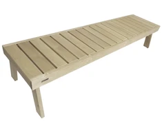 Harvia Formula pirties suolas, 1200 x 450 mm, drebulės mediena