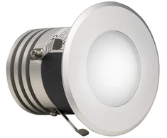 Harvia LED pirties šviestuvas, šiltai balta šviesa, 5 W, 90 mm skersmens