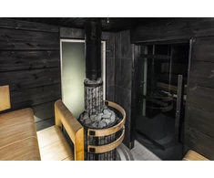 Harvia Oy Malkinė pirties krosnelė - HARVIA Legend 300 Duo, juoda